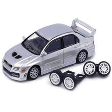Load image into Gallery viewer, BM Creations Junior 1:64 Mitsubishi Lancer Evolution II (Silver)
