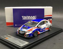 Load image into Gallery viewer, Tarmac Works 1:64 Honda Civic Type R FK2 TCR Asia 2017 Tin Sritrai #79 ptt
