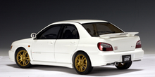 Load image into Gallery viewer, BM Creations Junior 1:64 Subaru Impreza WRX STI White
