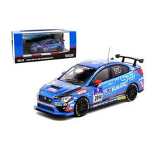 Load image into Gallery viewer, Tarmac Works 1:64 Subaru WRX STI NBR 24H Challenge 2014
