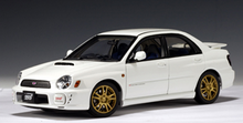 Load image into Gallery viewer, BM Creations Junior 1:64 Subaru Impreza WRX STI White
