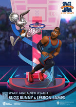 Load image into Gallery viewer, Beast Kingdom D-Stage 069 Space Jam: A New Legacy - Bugs Bunny and Lebron James
