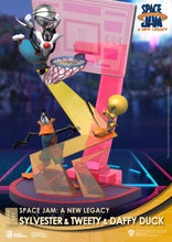 Load image into Gallery viewer, Beast Kingdom D-Stage 071 Space Jam: A New Legacy - Sylvester &amp; Tweety &amp; Daffy Duck
