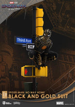 Load image into Gallery viewer, Beast Kingdom D-Stage 102 Spider-Man: No Way Home Black &amp; Gold Suit
