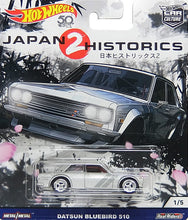 Load image into Gallery viewer, Hot Wheels Car Culture Japan Historics 2 - 1/64 Datsun Bluebird 510
