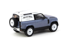 Load image into Gallery viewer, Tarmac Works 1/64 Land Rover Defender 90 Matt Blue Grey
