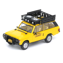 Load image into Gallery viewer, iNNO64 1/64 Range Rover "Classic" Camel Trophy 1982 1 Tool Box and 4 Fuel/Oil Container Included
