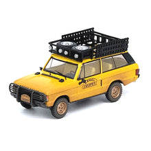 Load image into Gallery viewer, iNNO64 1/64 Range Rover "Classic" Camel Trophy 1982 with Dust Effect 1 Tool Box and 4 Fuel/Oil Container Included
