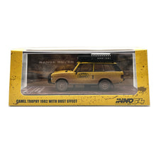 Load image into Gallery viewer, iNNO64 1/64 Range Rover "Classic" Camel Trophy 1982 with Dust Effect 1 Tool Box and 4 Fuel/Oil Container Included
