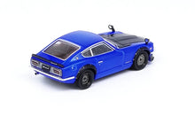 Load image into Gallery viewer, iNNO64 1/64 Nissan Fairlady Z (S30) Blue with Carbon Hood

