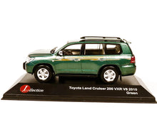 Load image into Gallery viewer, Jcollection 1:43 Toyota Land Cruiser 200 VXR V8 2010 (White/Black/Green)
