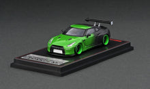Load image into Gallery viewer, Ignition Model 1/64 PANDEM R35 GT-R Green/Black IG2766
