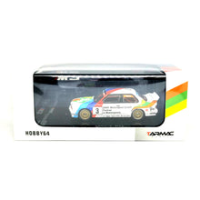 Load image into Gallery viewer, Tarmac Works 1/64 BMW M3 E30 - Macau Guia Race 1990 2nd Place Emanuele Pirro
