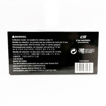 Load image into Gallery viewer, CM Model 1:64 Mitsubishi Lancer Evolution IX white black hood
