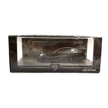 Load image into Gallery viewer, KJ Miniatures 1:64 LBWK Mercedes-Benz C63 Coupe Black
