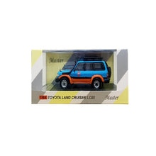 Load image into Gallery viewer, Master 1/64 Toyota Land Cruiser LC80 Gulf with Accessories
