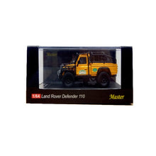 Load image into Gallery viewer, Master 1/64 Land Rover Defender 110 Pickup CAMEL with Accessories
