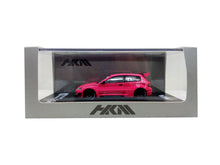 Load image into Gallery viewer, HKM 1/64 Honda Civic (EG6) Rocket Bunny Baby Pink Black Base
