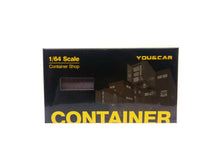 Load image into Gallery viewer, You&amp;Car 1/64 ABS Container House Starbucks Brown
