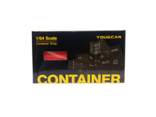 Load image into Gallery viewer, You&amp;Car 1/64 ABS Container House McDonald's Red
