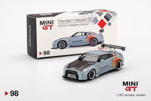 Load image into Gallery viewer, Mini Gt 1:64 Pandem Nissan GT-R (R35) #98
