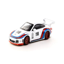 Load image into Gallery viewer, Tarmac Works Hobby64 1/64 Old &amp; New 997 #118 White
