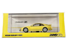 Load image into Gallery viewer, iNNO64 1/64 Nissan Fairlady Z (Z32) Yellow Pearlglow with Extra Wheels
