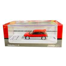 Load image into Gallery viewer, iNNO64 1/64 Honda Civic Si E-AT Red/Silver
