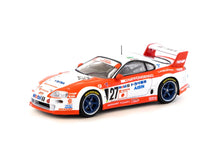 Load image into Gallery viewer, Tarmac Works 1/64 Toyota Supra GT 24h of Le Mans 1995 #27

