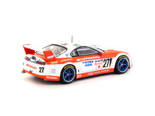 Load image into Gallery viewer, Tarmac Works 1/64 Toyota Supra GT 24h of Le Mans 1995 #27
