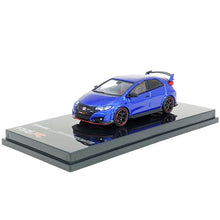 Load image into Gallery viewer, Tarmac Works 1:64 Honda Civic Type R FK2 2016 Brilliant Sporty Blue Metallic
