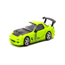 Load image into Gallery viewer, Tarmac Works Global64 1/64 Mazda RX-7 FD3S VERTEX Light Green
