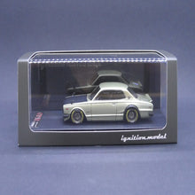 Load image into Gallery viewer, Ignition Model 1:43  IG1934 Nissan Skyline 2000 GT-R (KPGC10) Silver
