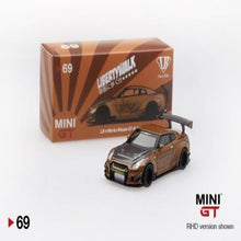 Load image into Gallery viewer, Mini GT 1:64 Libertywalk GT-R R35 #69
