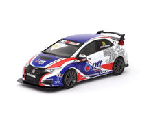 Load image into Gallery viewer, Tarmac Works 1:64 Honda Civic Type R FK2 TCR Asia 2017 Tin Sritrai #79 ptt

