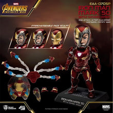 Load image into Gallery viewer, Beast Kingdom EAA-070SP Egg Attack Action Avengers: Infinity War Iron Man Mark L Battle Damaged Ver
