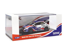 Load image into Gallery viewer, Tarmac Works 1:64 Honda Civic Type R FK2 TCR Asia 2017 Tin Sritrai #79 ptt
