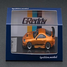 Load image into Gallery viewer, Ignition Model 1:64 IG2238 Toyota Supra (JZA80) RZ Orange Metallic GReddy Ver.
