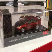 Load image into Gallery viewer, MC64 1:64 Mitsubishi Lancer Evolution lX (Metallic Red)
