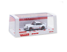 Load image into Gallery viewer, Tarmac Works 1:64 RWB 964 White with Red stripe
