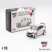 Load image into Gallery viewer, Mini GT 1:64 Honda Civic Type R Championship White Modulo Edition #10
