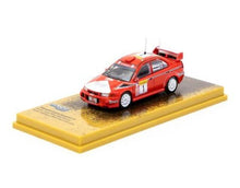 Load image into Gallery viewer, Tarmac Works 1:64 Mitsubishi Lancer Evolution VI Monte Carlo Rally 2000 #1 Winner
