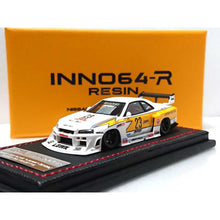 Load image into Gallery viewer, iNNO64-R 1:64 Nissan Skyline LBWK (ER34) Super Silhouette Retro Livery
