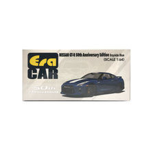 Load image into Gallery viewer, Era Car 1:64 Nissan GT-R 50th Anniversary Edition - Bayside Blue
