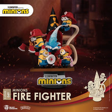 Load image into Gallery viewer, Beast Kingdom D-Stage 049 Diorama Stage Minions Fire Fighter
