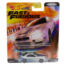 Load image into Gallery viewer, Hot Wheels Premium 1/64 Fast &amp; Furious Nissan Skyline GT-R (BNR34)
