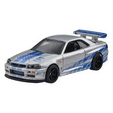 Load image into Gallery viewer, Hot Wheels Premium 1/64 Fast &amp; Furious Nissan Skyline GT-R (BNR34)

