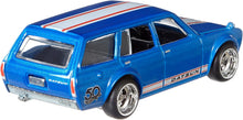 Load image into Gallery viewer, Hot Wheels Favorites 1/64 50th '71 Datsun Bluebird 510 Wagon - 556490
