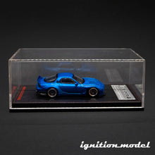 Load image into Gallery viewer, Ignition Model 1:64 IG1408 Rocket Bunny RX-7 (FD3S) Blue Metallic
