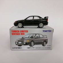 Load image into Gallery viewer, Tomytec 1:64 TLVN LV-N186b Mitsubishi Lancer Evolution IV
